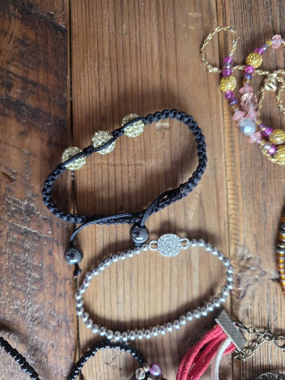Girls Grab Bag! Assortment Of Bracelets, Necklaces, And Anklets!